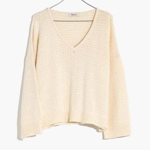 Madewell breezy pullover knit sweater